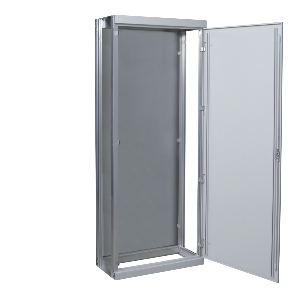 Armoire de commande en aluminium, porte simple