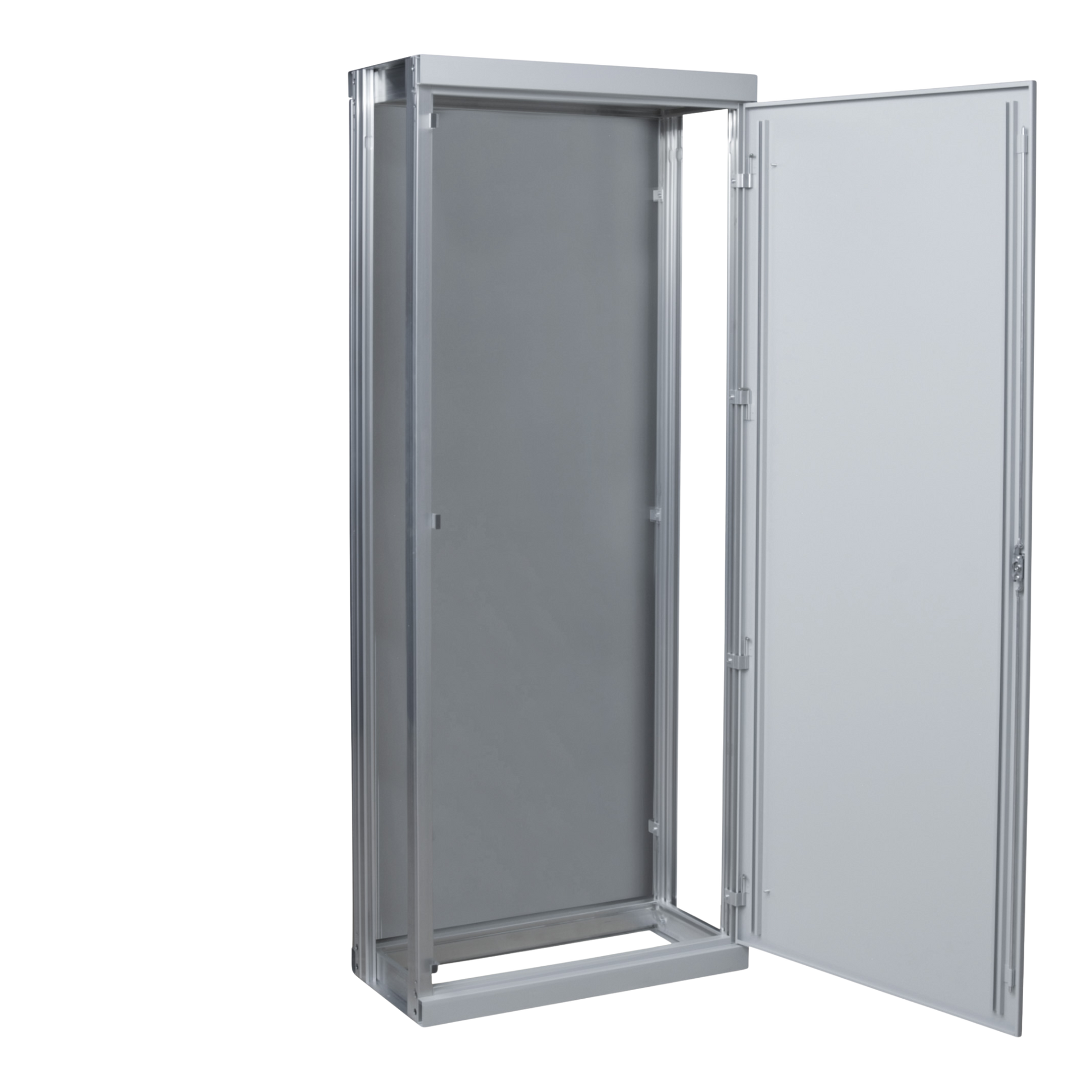 Armoire de commande en aluminium, une porte