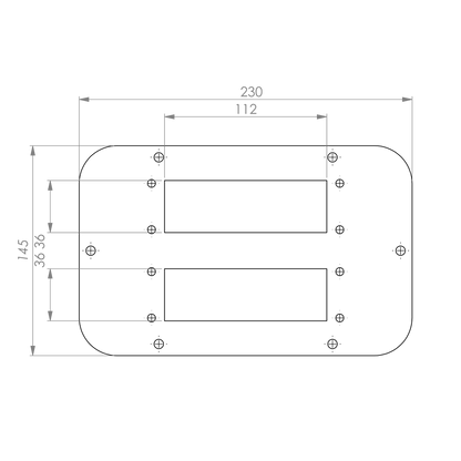 SWG Adapterplatte