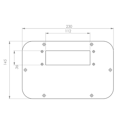 SWG Adapterplatte