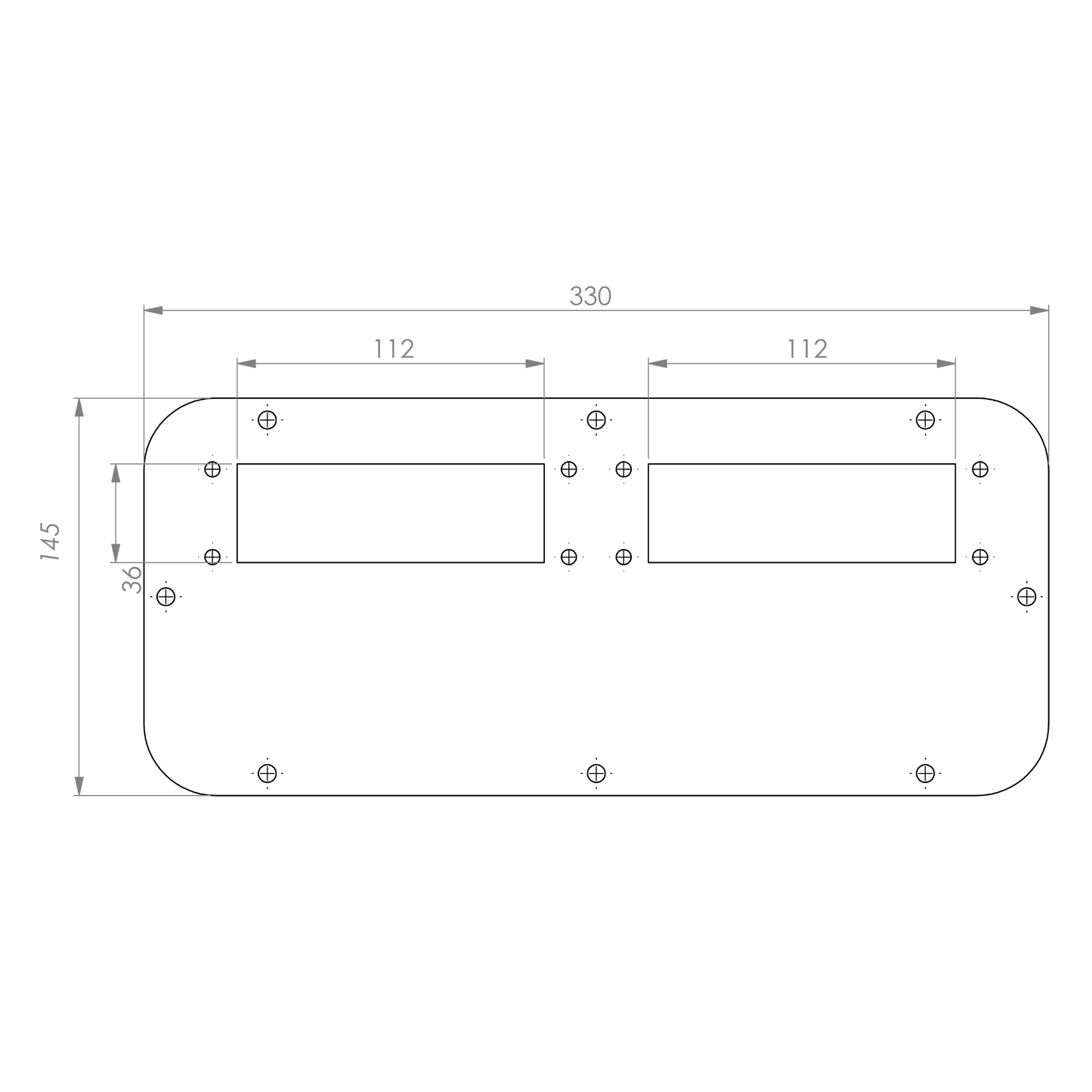 SWG Adapterplatte