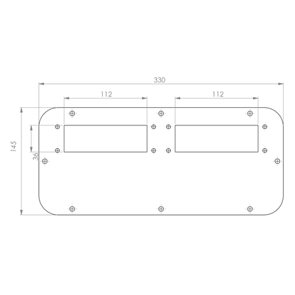 SWG Adapterplatte