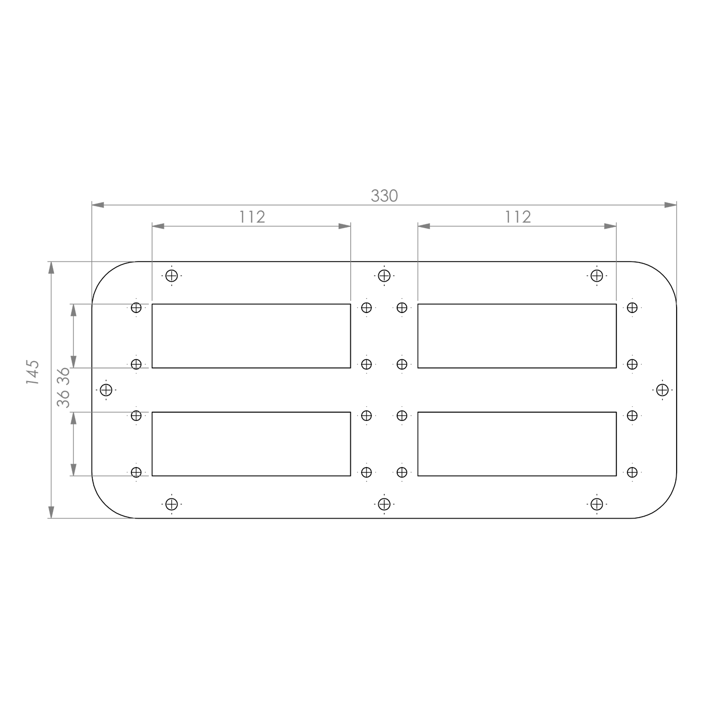 SWG Adapterplatte