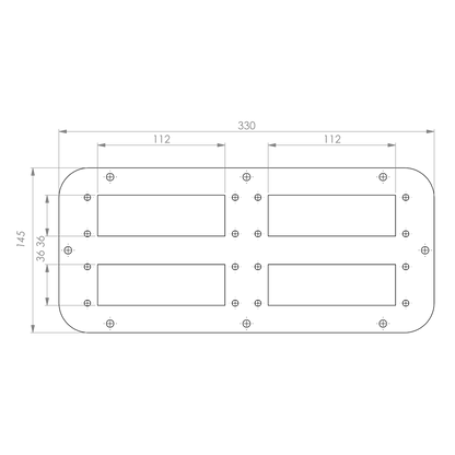SWG Adapterplatte
