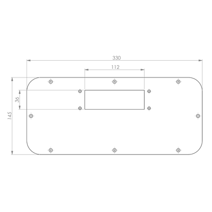 SWG Adapterplatte