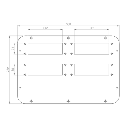 SWG Adapterplatte