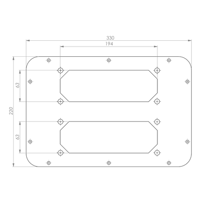 SWG Adapterplatte