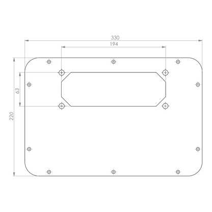 SWG Adapterplatte