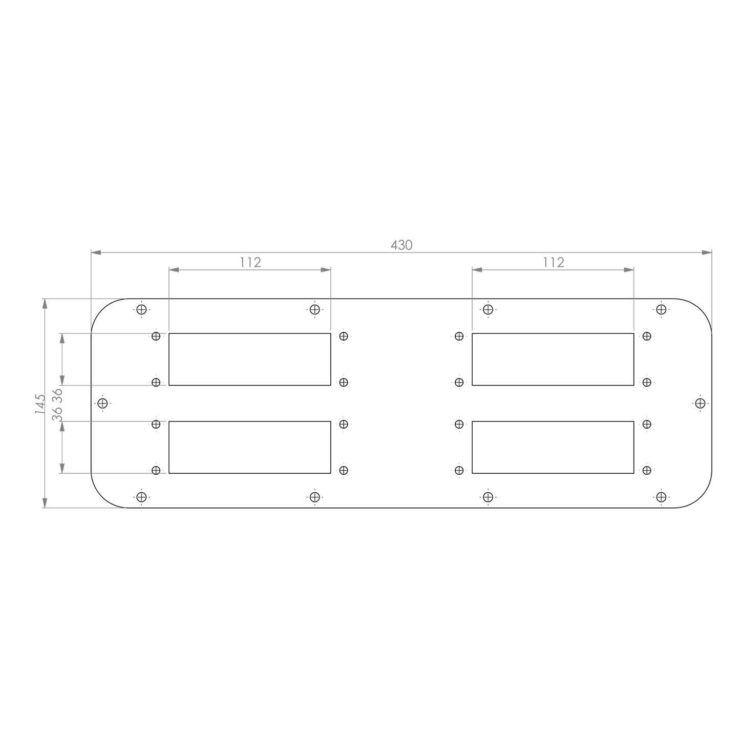 SWG Adapterplatte