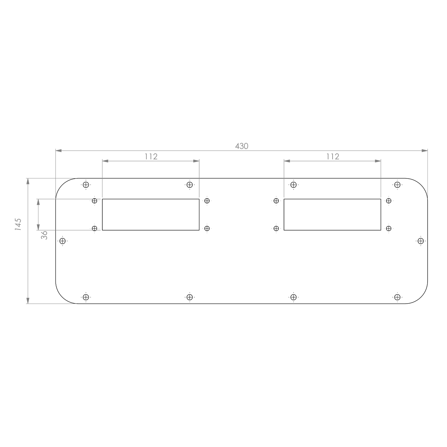 SWG Adapterplatte