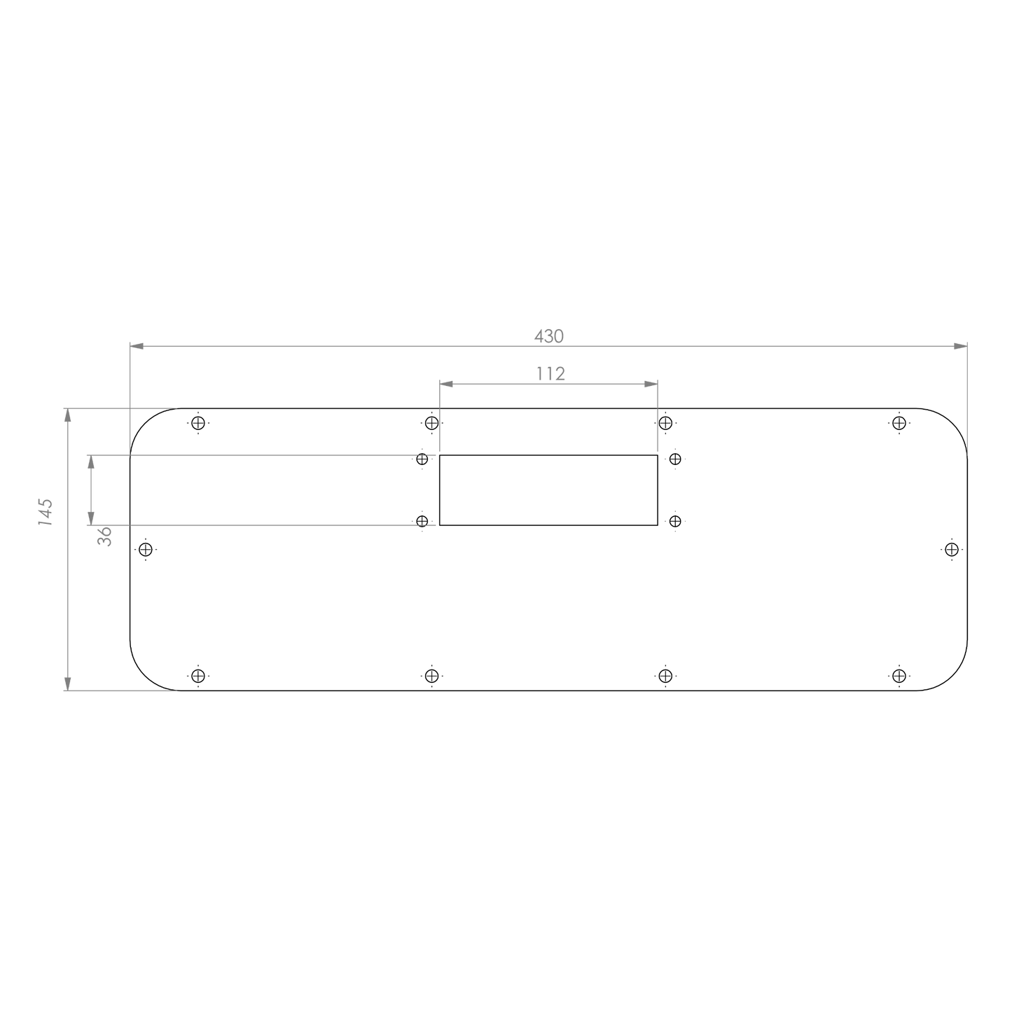 SWG Adapterplatte