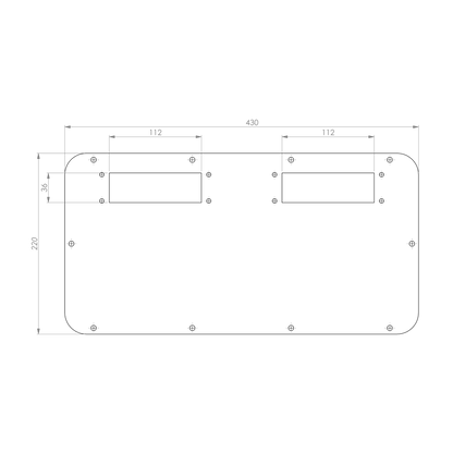 SWG Adapterplatte