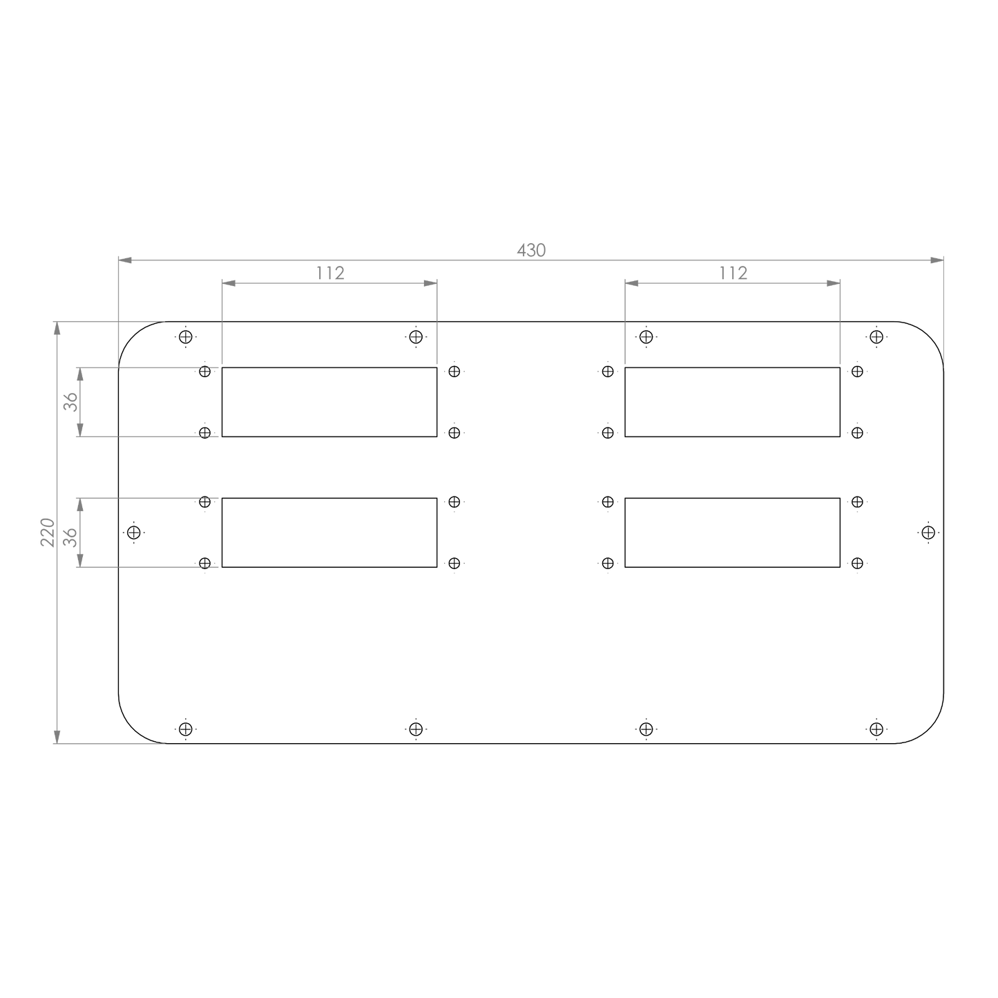 SWG Adapterplatte