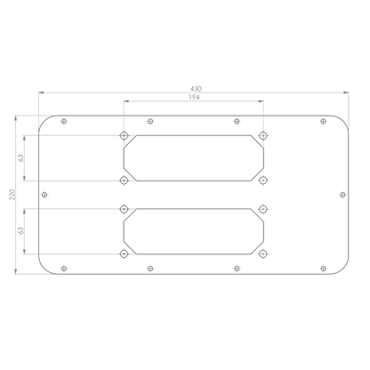 SWG Adapterplatte