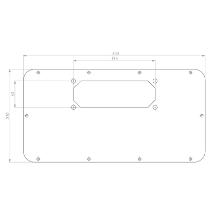 SWG Adapterplatte