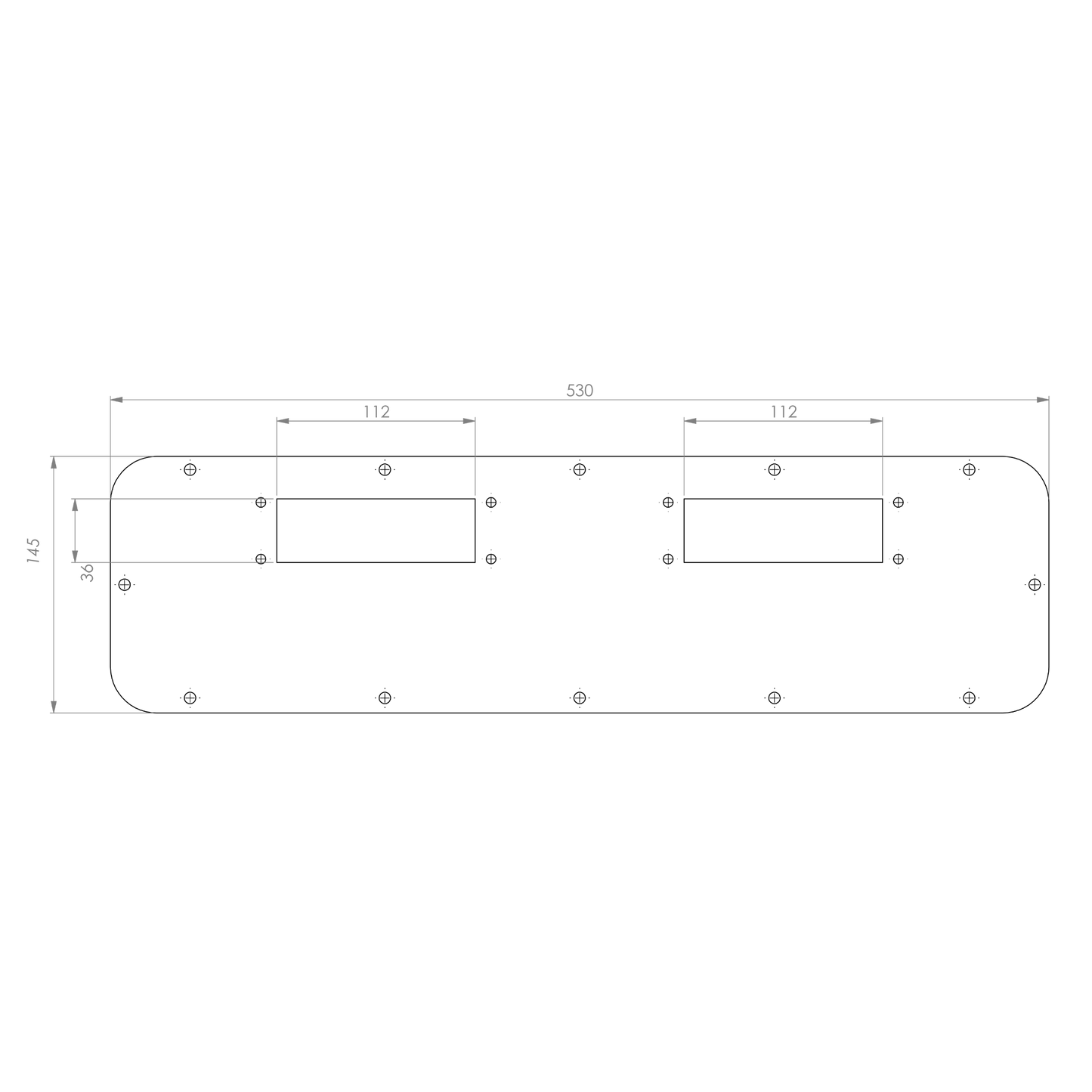 SWG Adapterplatte