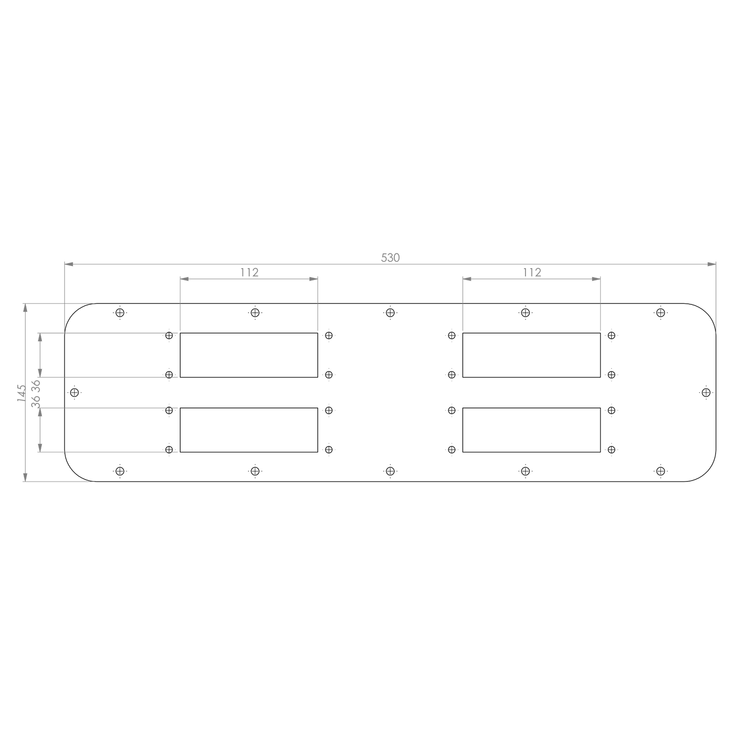 SWG Adapterplatte