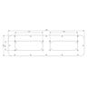Typ 6 – Ausschnitt 194x63 x2