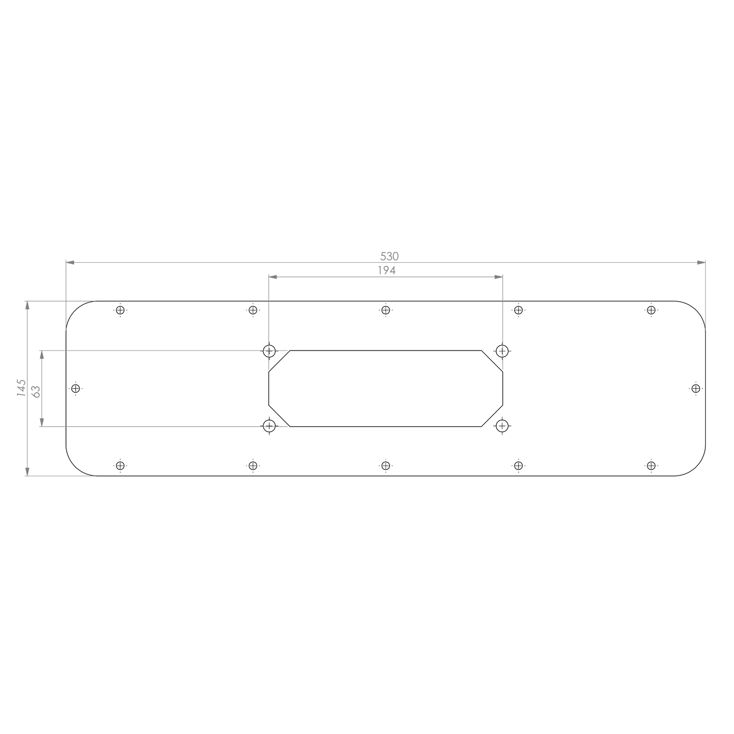 SWG Adapterplatte