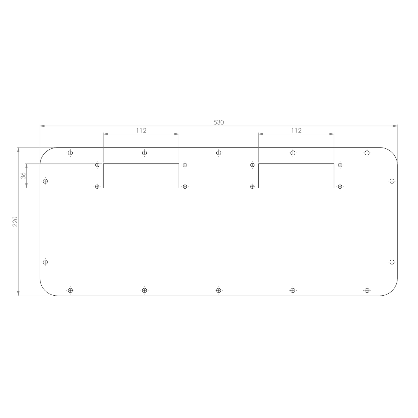 SWG Adapterplatte