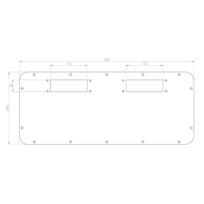 SWG Adapterplatte