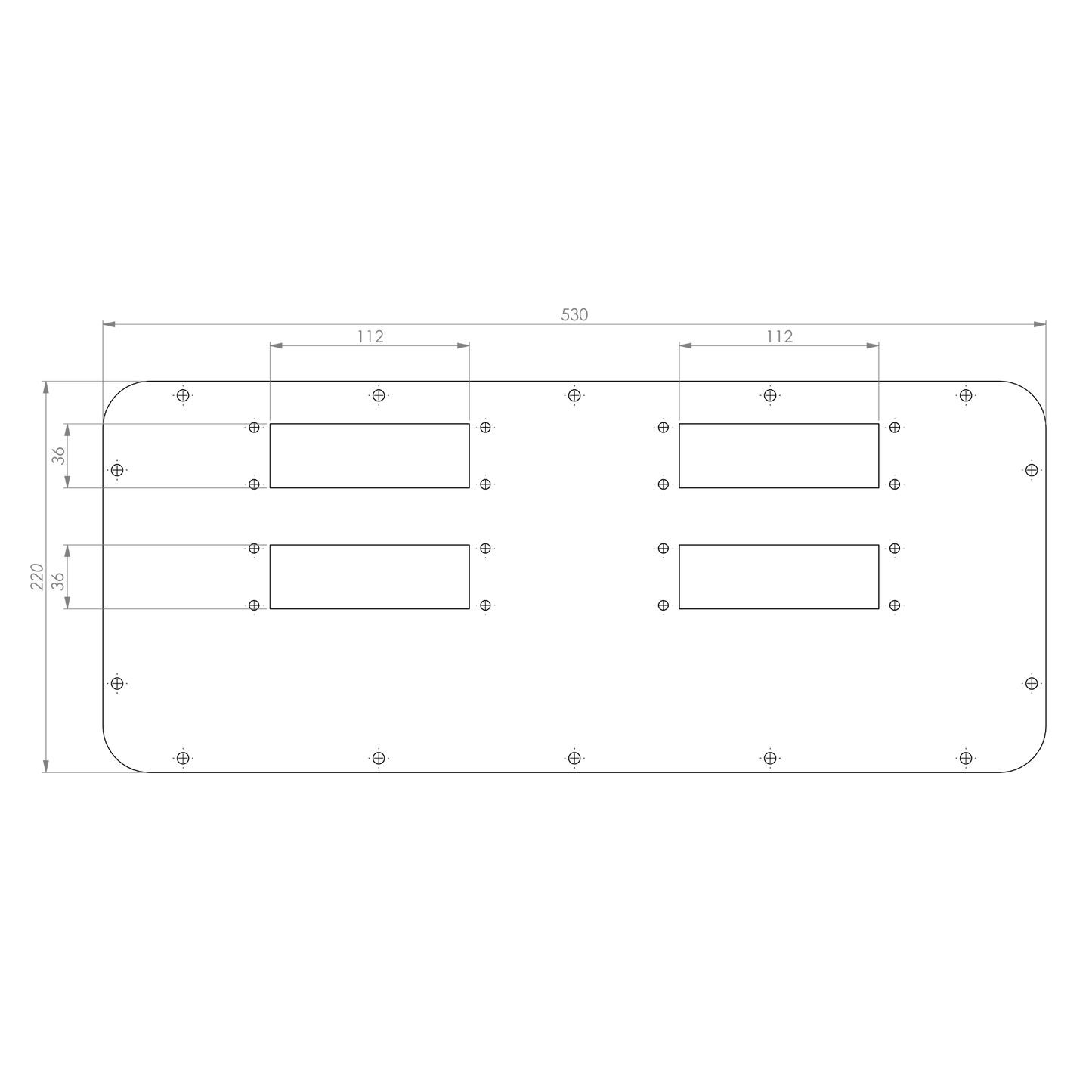 SWG Adapterplatte