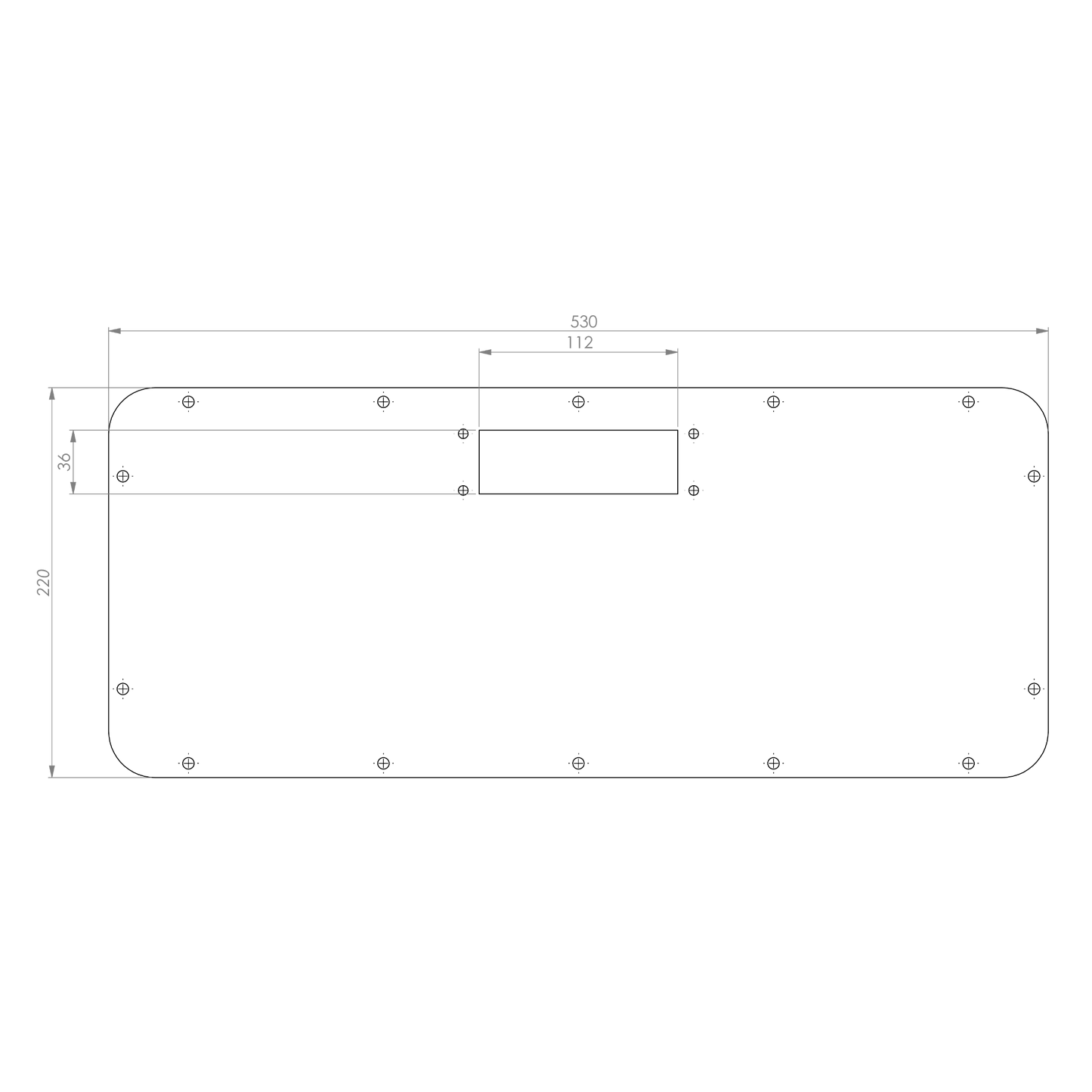 SWG Adapterplatte