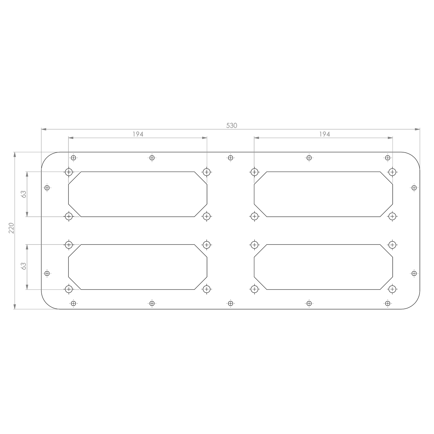 SWG Adapterplatte