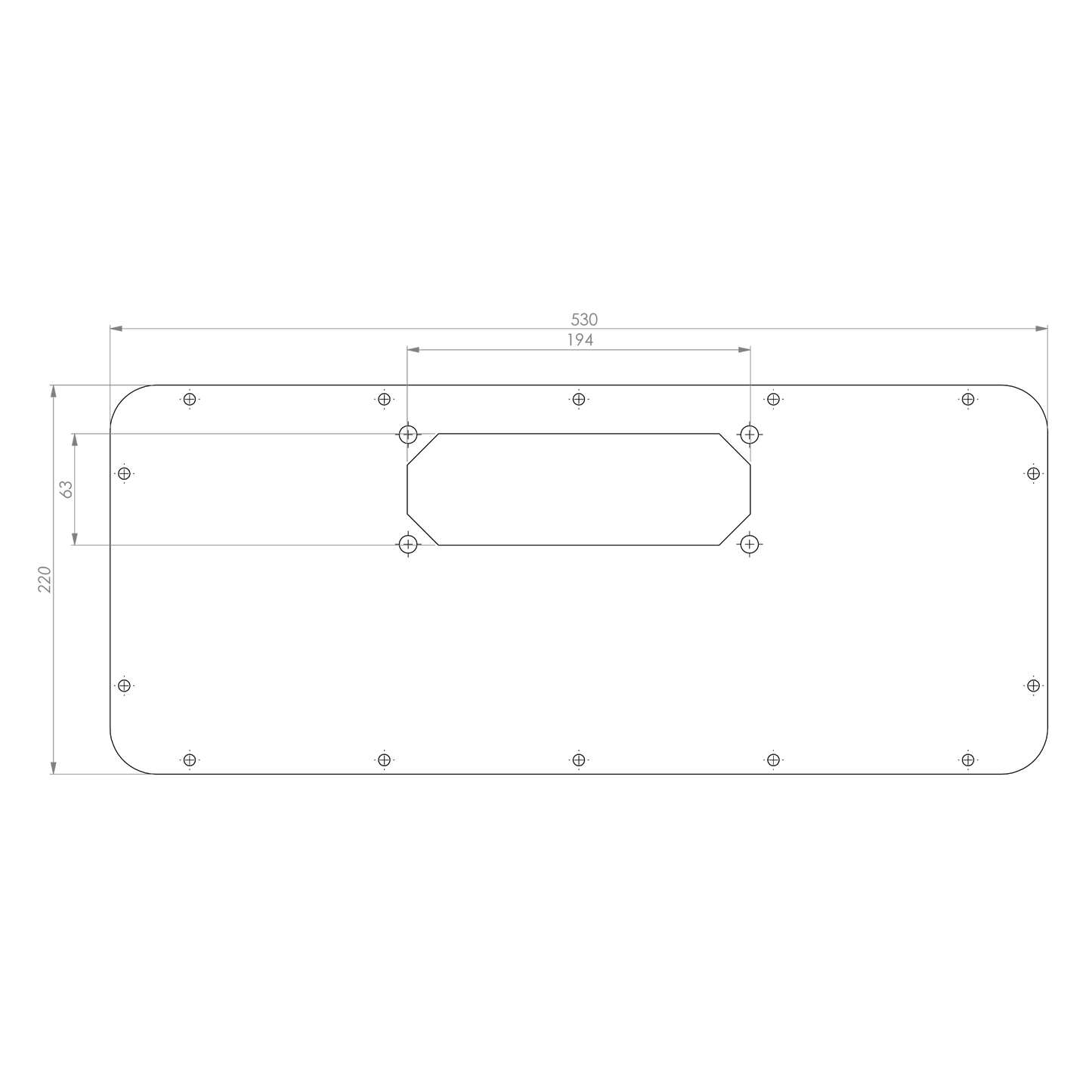 SWG Adapterplatte