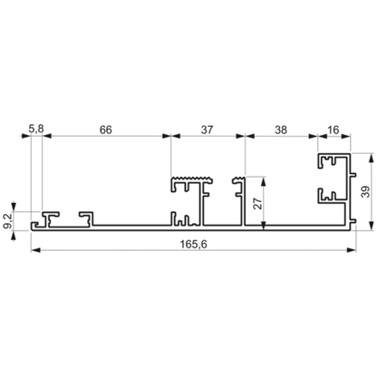 Profil de cadre AS 165S