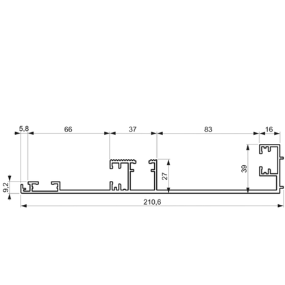 Profil de cadre AS 210.1S