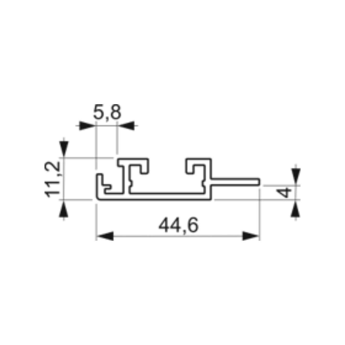 Profil de cadre AS 44.3